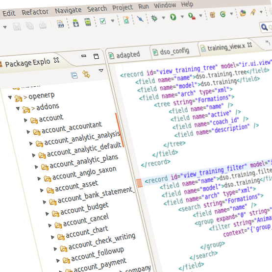 Développements spécifiques